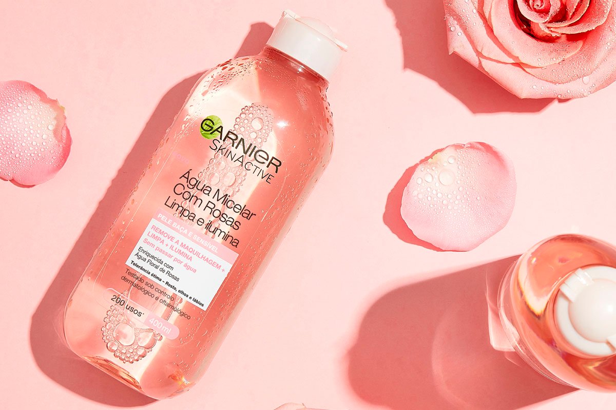 Garnier Skin Active presentó su nueva Agua Micelar de Rosas