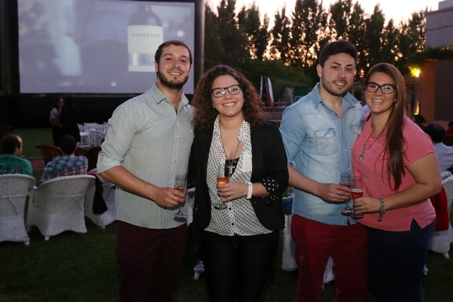 «Vino el Cine» y un inolvidable atardecer en Trivento