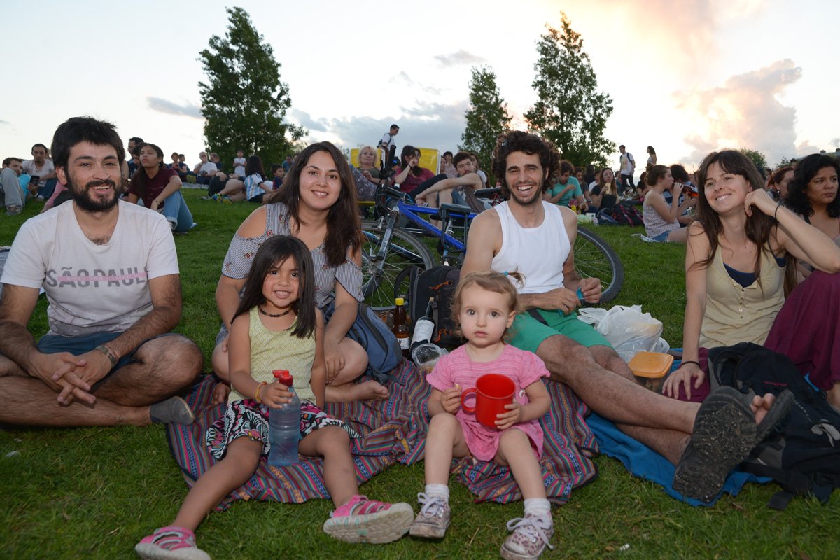 Postales del Electrosinfónico en el Parque Central