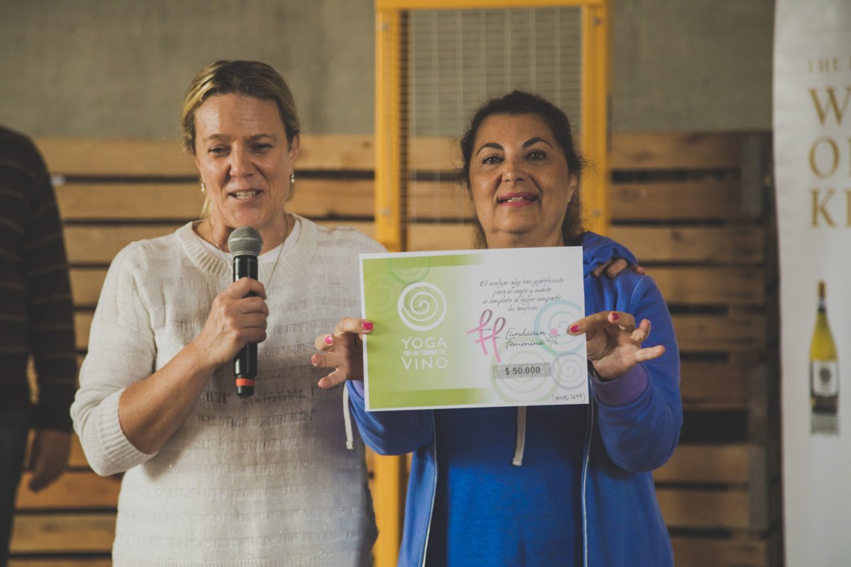 Finalizó el ciclo otoño de Yoga por los Caminos del Vino