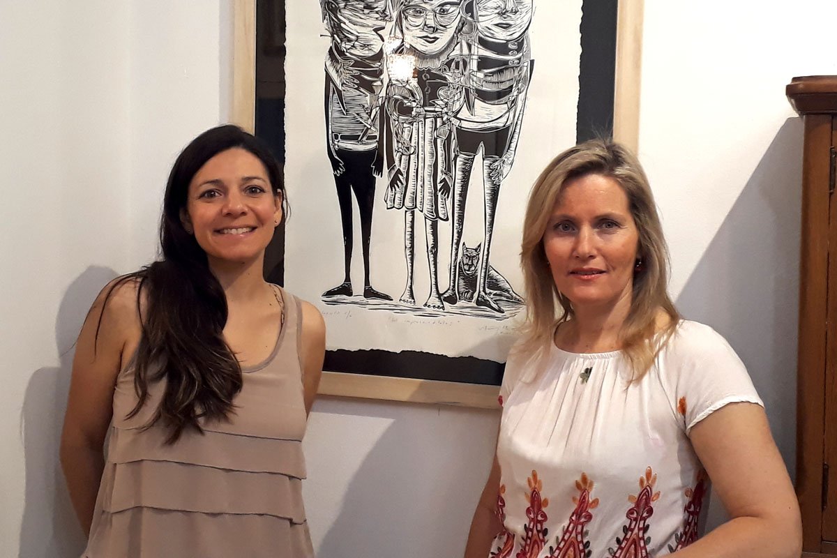 Gran encuentro en Alejandra Cicchitti Antigüedades
