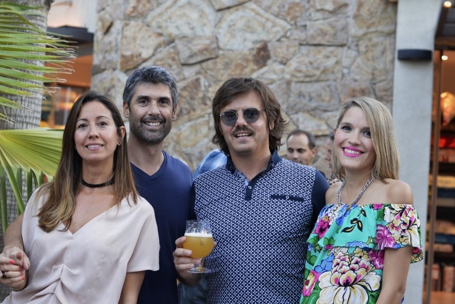 Bute Palmares inauguró su original y exclusivo patio cervecero