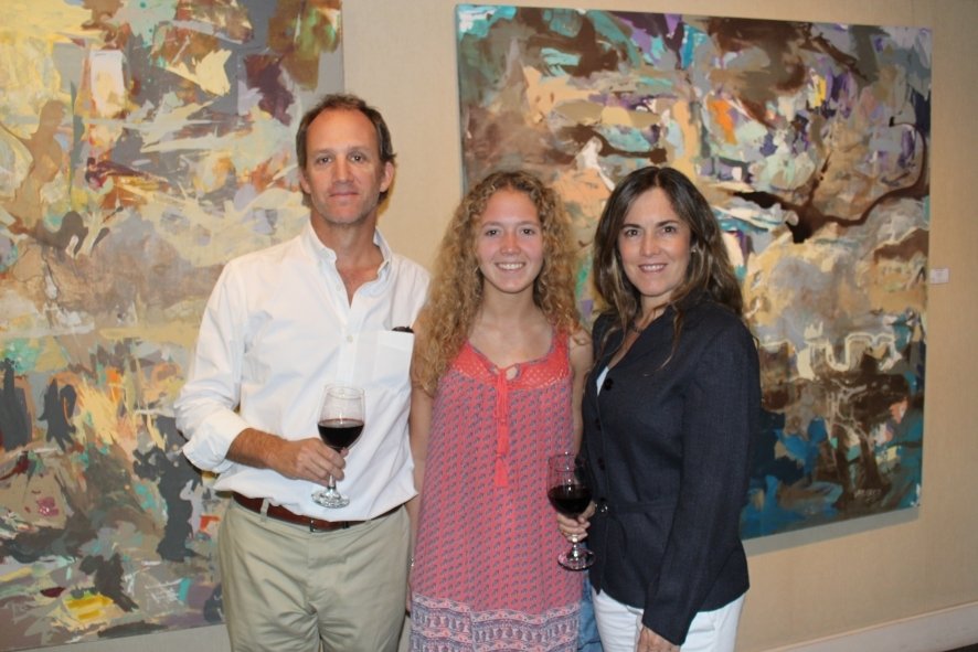 Paula Vázquez inauguró una nueva muestra en Park Hyatt Mendoza