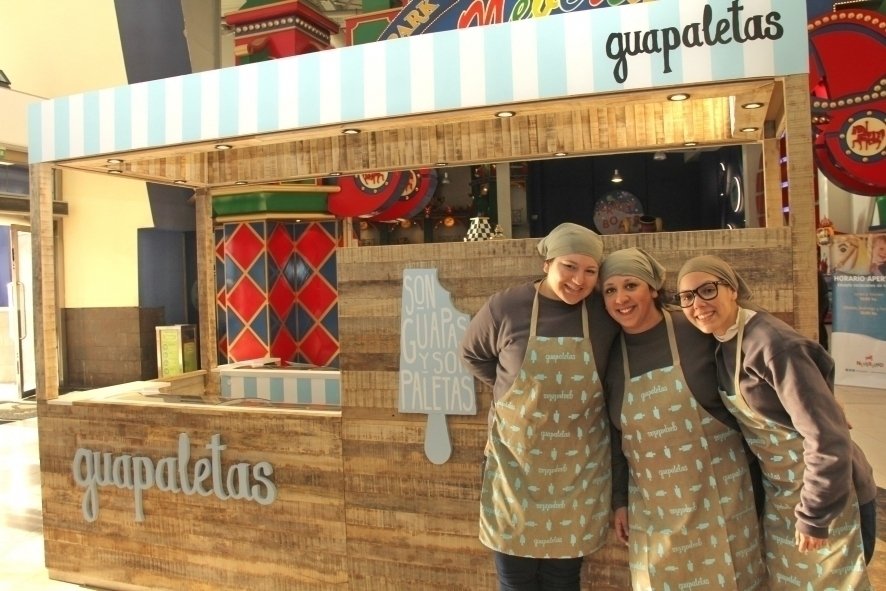 Guapaletas, exquisito helado artesanal en paletas, ahora en el Shopping