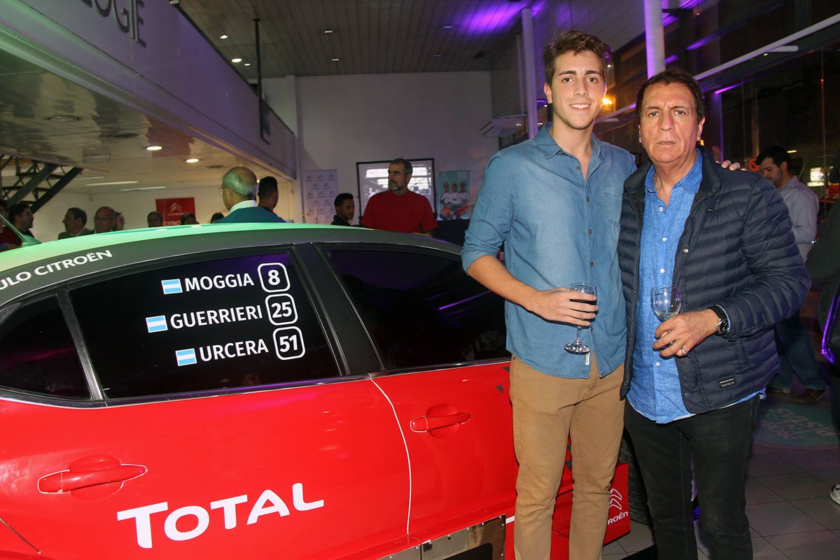 CitroAndes junto a los pilotos del Súper TC2000