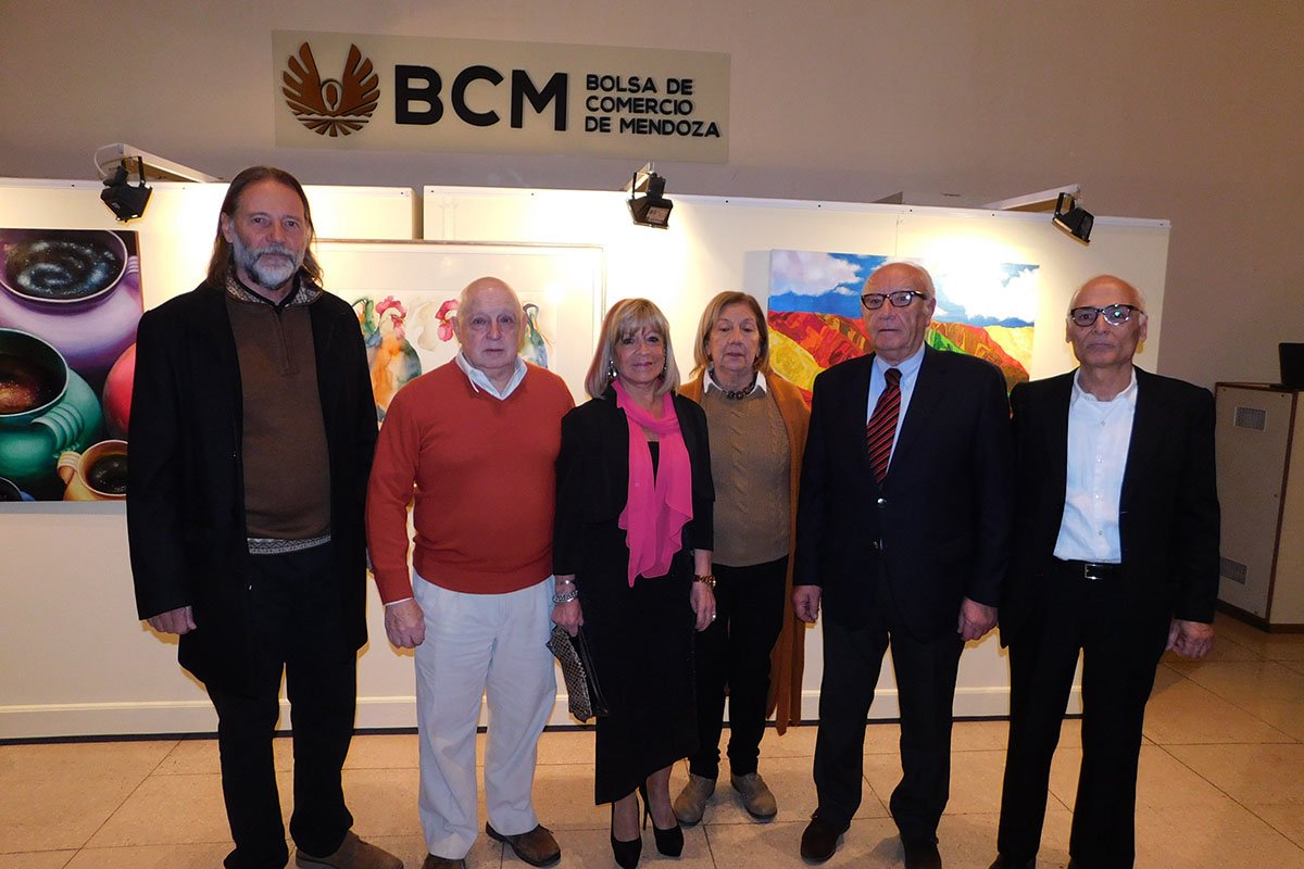 Tres talentos del arte en la Bolsa de Comercio