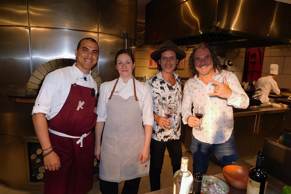 Master Class de cocina, a puro rock