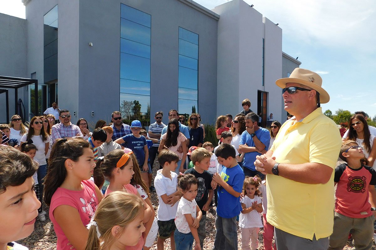 Bodega Foster Lorca realizó su «Vendimia en Familia»