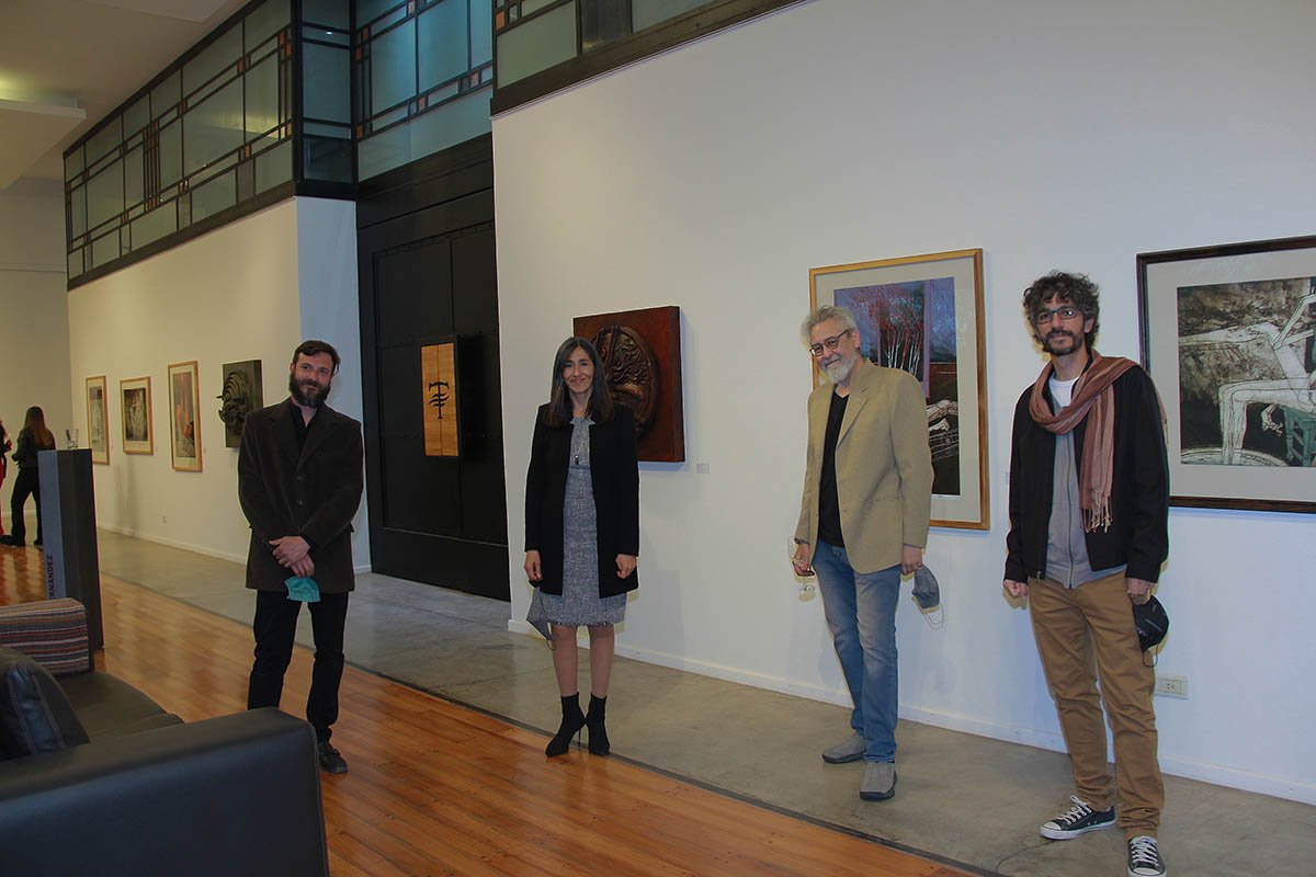 Gabriel Fernández presentó sus obras en el Espacio de Arte Trivento