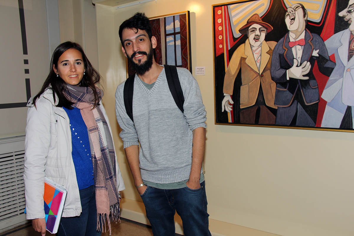 El arte del maestro José Bermúdez en la Bolsa de Comercio