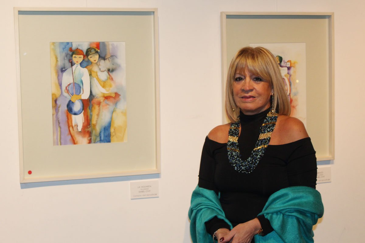 Tres grandes artistas, en La Barraca
