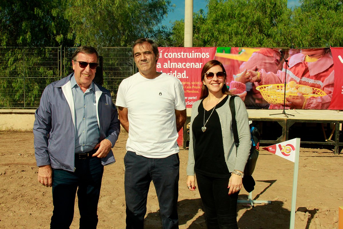 Los 20 años del Banco de Alimentos llegaron con la construcción de su propia casa