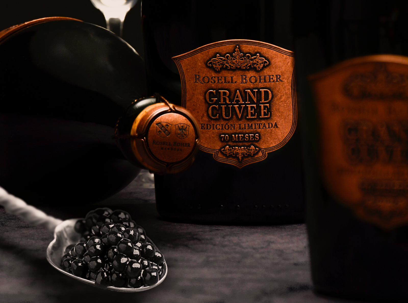 Viví una noche única de espumante y caviar