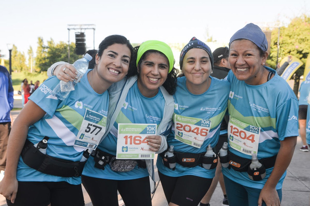 Multitudinaria Media Maratón Ciudad de Mendoza