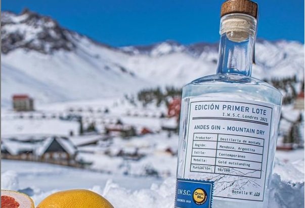 Andes Gin, ganador de un concurso internacional en Inglaterra
