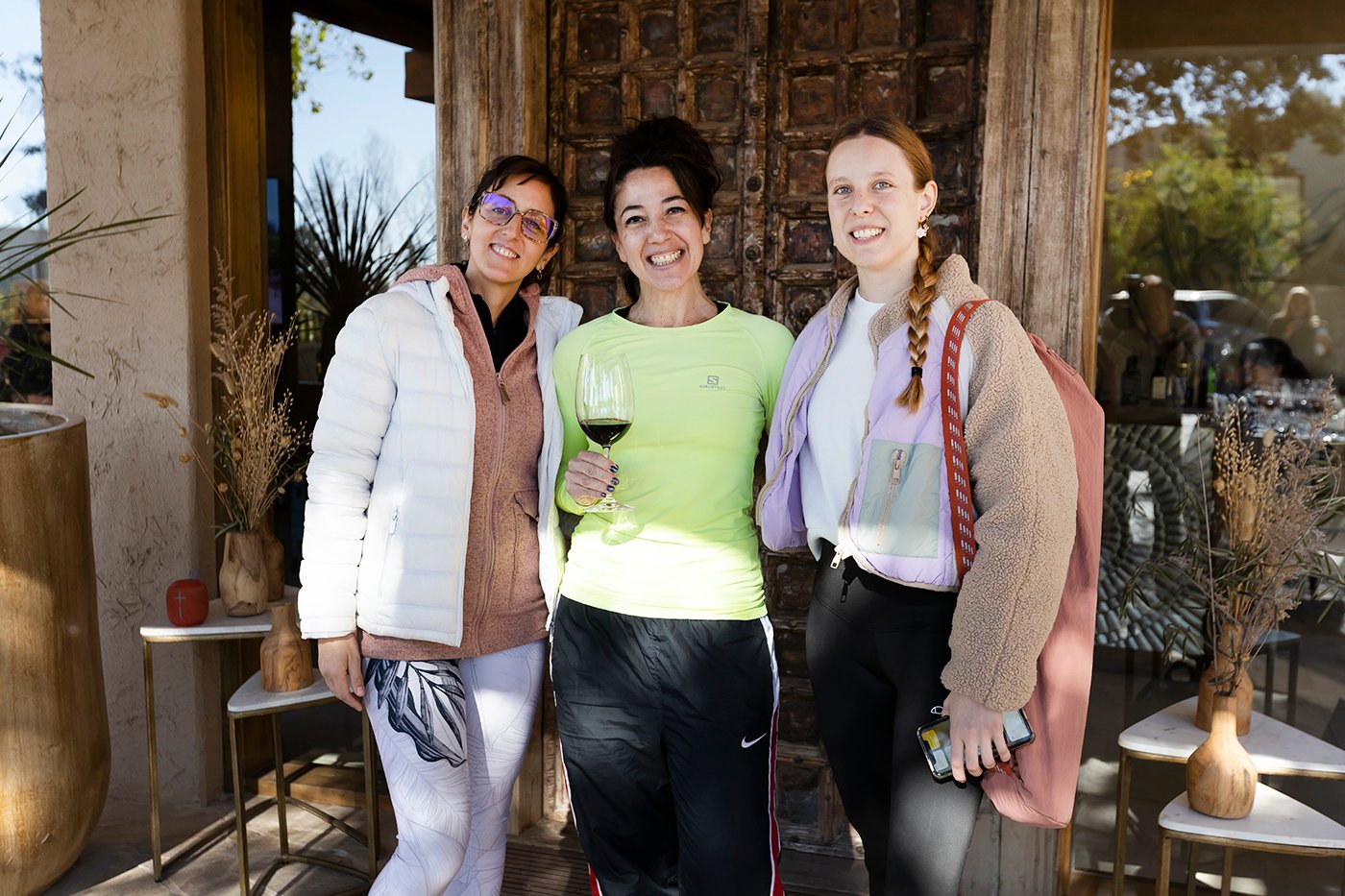 Carolina Tricárico, Adriana Davallópulos y Julieta Bugarin